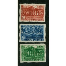 RUSIA 1949 Yv. 1323/5 SERIE COMPLETA DE ESTAMPILLAS MINT